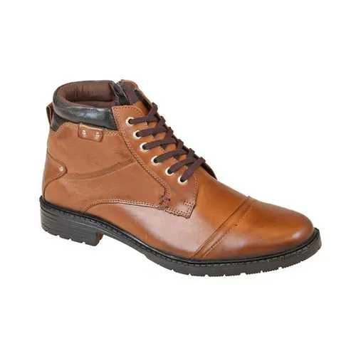 Bota Em Couro Gregory Osman Camel (Tam. 41, 43 E 44)